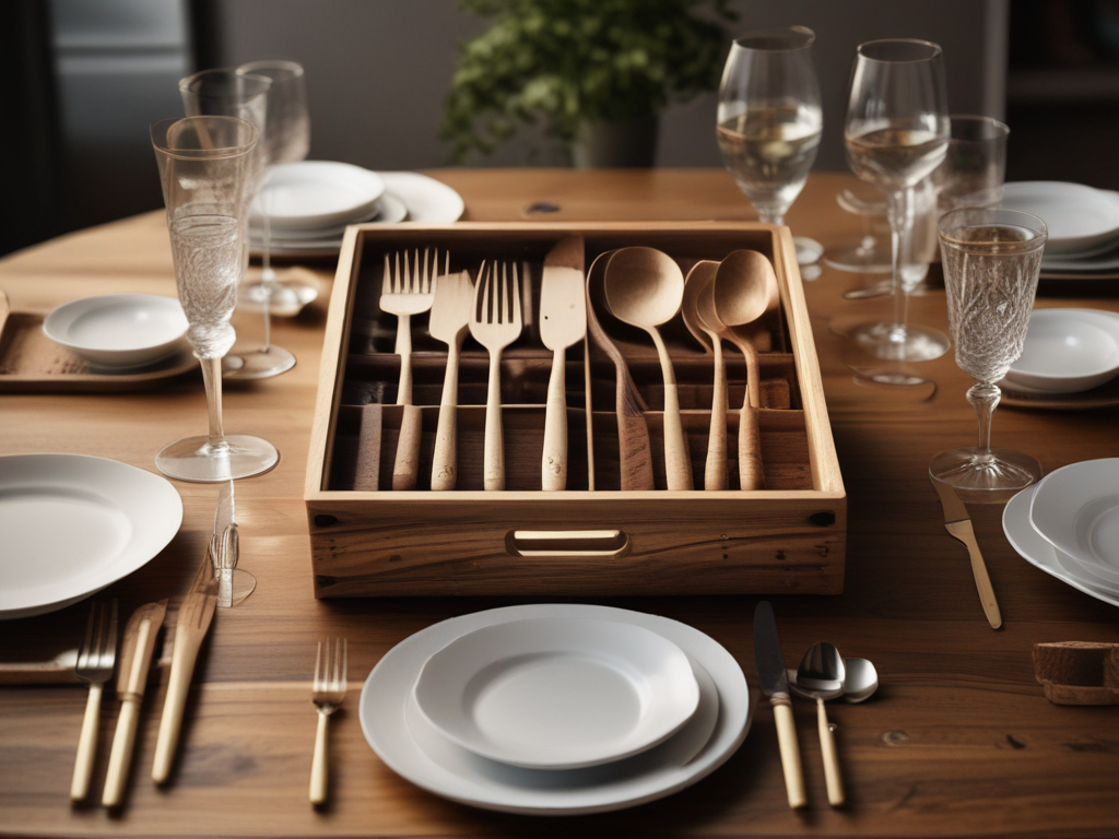 Как сделать держатель для столовых приборов своими